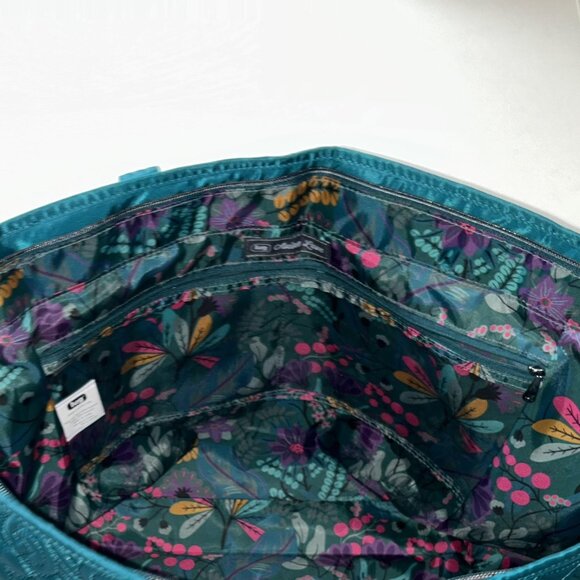 Lug Avion Love Carry-All Tote Bag Teal Green - Picture 7 of 10